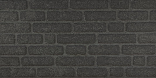 Stikwall 3D Wall Panel - 100cm x 50cm / Dark Grey Brick