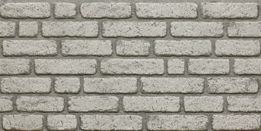 Stikwall 3D Wall Panel - 100cm x 50cm / Light Grey Brick